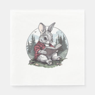 Cottagecore Rabbit_1 Pappersservett