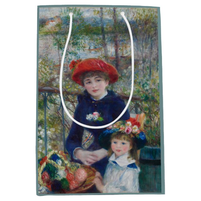 Cottagecore Renoir Systrar Trädgård Landskap (Framsidan)
