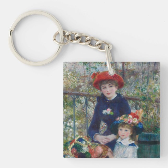 Cottagecore Renoir Systrar Trädgårdslandskap (Framsidan)