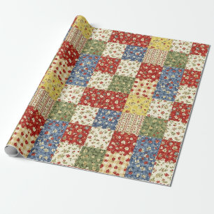 Cottagecore Roslappteknik Presentpapper