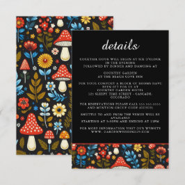 Cottagecore Skogsdetaljer Tilläggskort