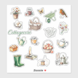 Cottagecore Stickers | Journal Stickers Klistermärken