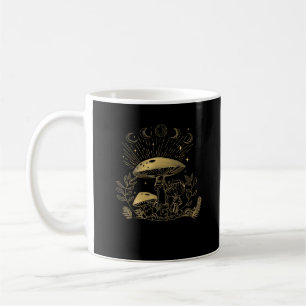 Cottagecore Svamp Fungi Goblincore Estetik Kaffemugg