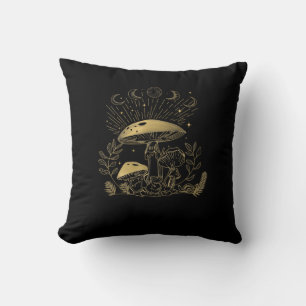 Cottagecore Svamp Fungi Goblincore Estetik Kudde