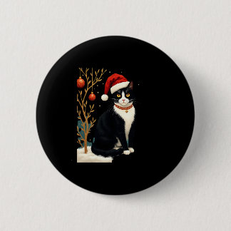 Cottagecore Tuxedo Katt Roligt Xmas Estetiskt Sant Knapp