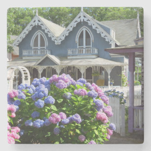 Cottages and Hydrangeas - Martha's Vineyard Stenunderlägg