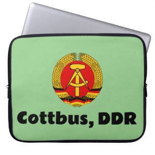 Cottbus, Öster Tyskland (DDR, GDR) Ossi Laptop Fodral