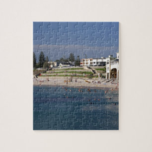 Cottesloe Beach i Perth, Westerna Australien Pussel