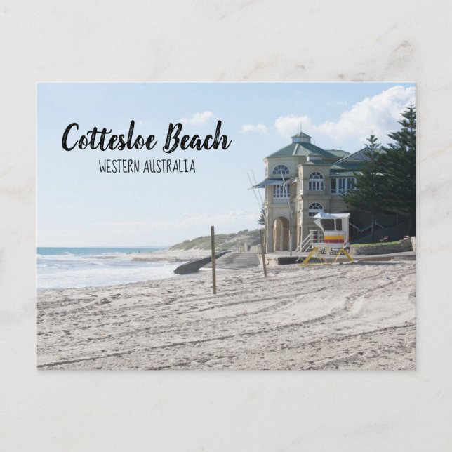 Cottesloe Beach, Perth Vykort (Framsida)
