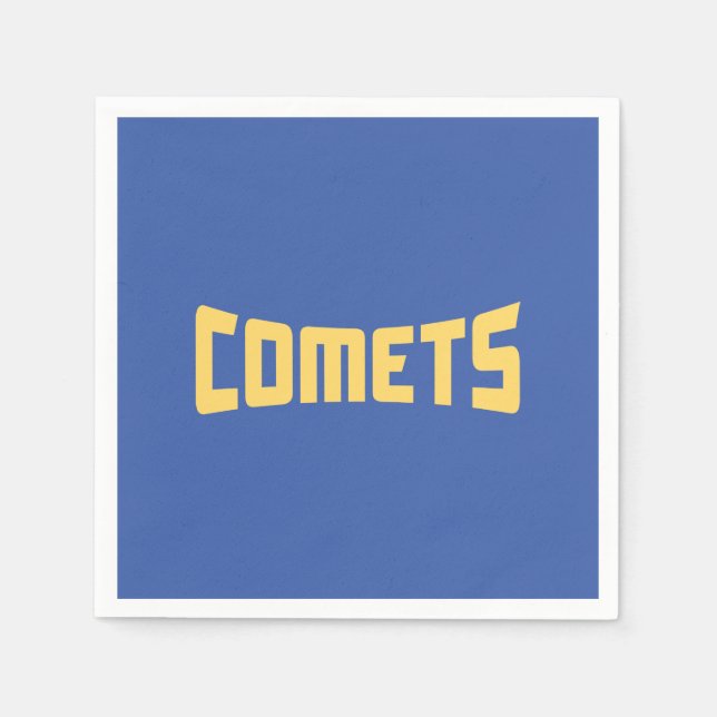 Cottey College Comets Pappersservett (Framsidan)
