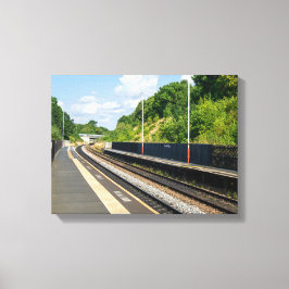 Cottingley järnvägsstation, Leeds Canvastryck