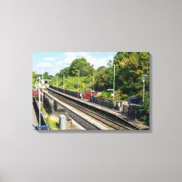 Cottingley järnvägsstation, Leeds Canvastryck
