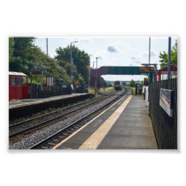 Cottingley järnvägsstation, Leeds Fototryck