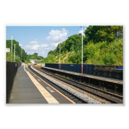 Cottingley järnvägsstation, Leeds Fototryck