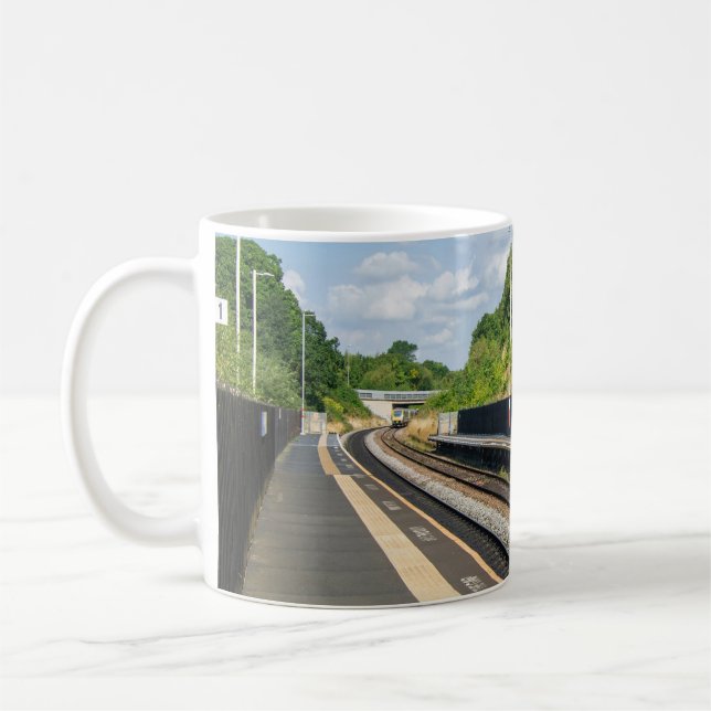 Cottingley järnvägsstation, Leeds Kaffemugg (Vänster)
