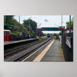Cottingley järnvägsstation, Leeds Poster