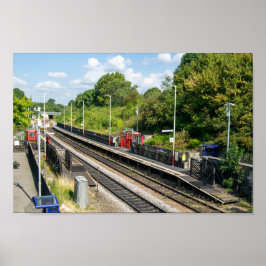 Cottingley järnvägsstation, Leeds Poster