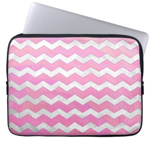 Cotton Candy Chevon Mönster Laptop Fodral