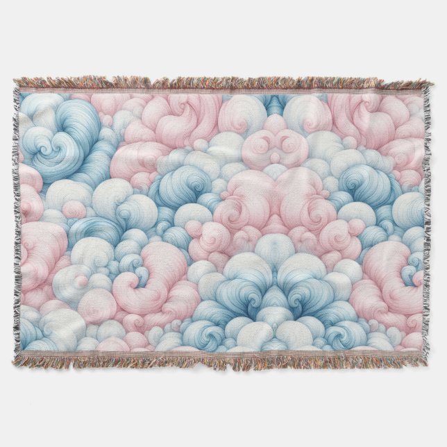 Cotton Candy Clouds Filt (Framsidan)