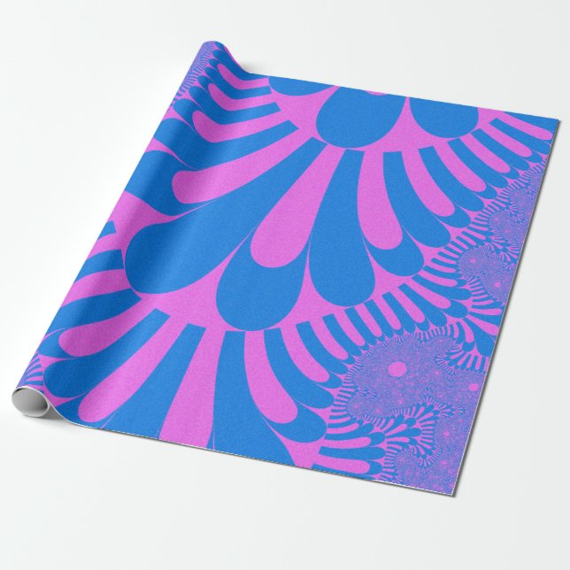 Cotton Candy Loop Presentpapper (Utrullad)