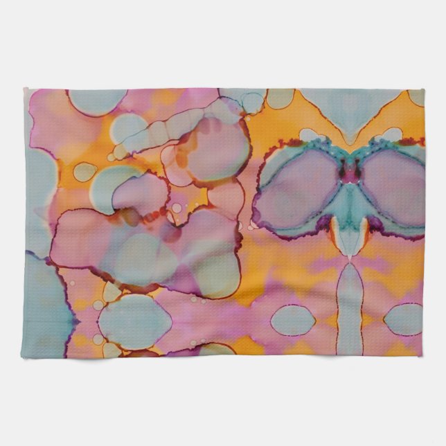 Cotton Candy Mirage Kökshandduk (Horisontell)