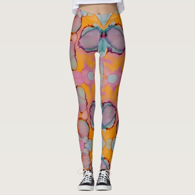 Cotton Candy Mirage Leggings (Framsida)