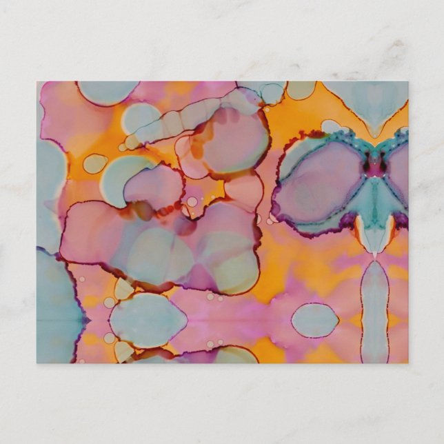 Cotton Candy Mirage Vykort (Framsida)