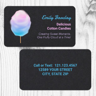 Cotton Candy Premium Visitkort