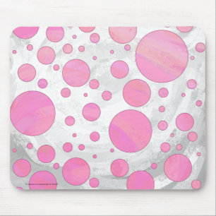 Cotton Candy Rosa Polka Dot Musmatta
