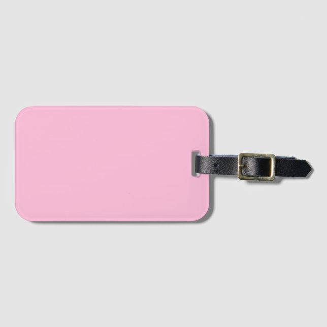 Cotton Candy Solid Färg Bagagebricka (Framsida horisontal)