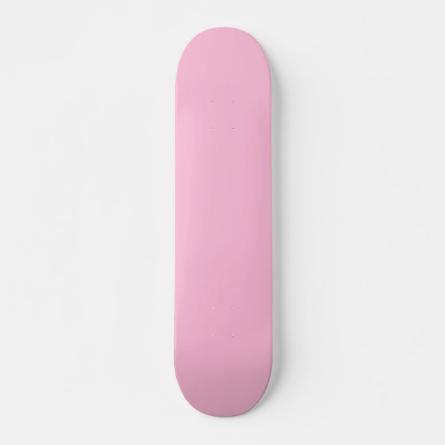 Cotton Candy Solid Färg Mini Skateboard Bräda 18,5 Cm (Framsida)