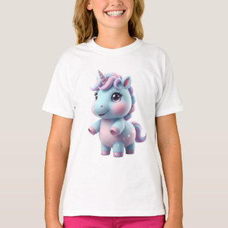 Cotton Candy Unicorn T Shirt