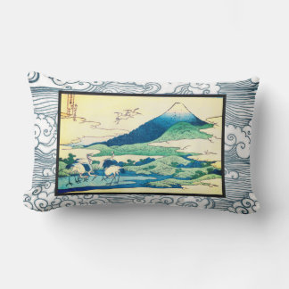 COTTON Dekorativ kudde JAPANESE TRYCK W/ MONOGRAM