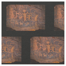 Cotton Fabric Southwest Petroglyph