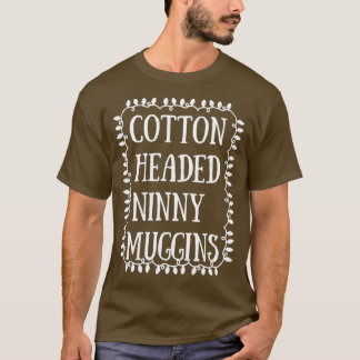 Cotton Heathrowung Ninny Muggins jul Ljus T Shirt