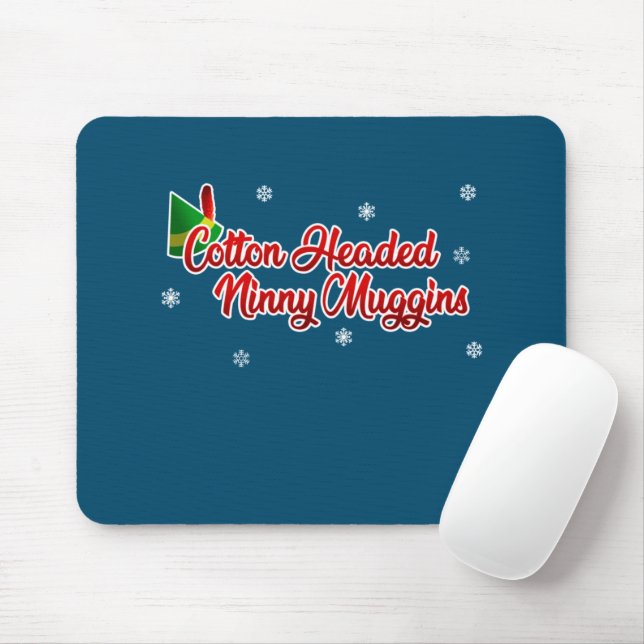 Cotton Heawn Ninny Muggins Funny Elf-jul Musmatta (Med mus)