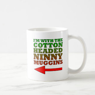 Cotton Heawn Ninny Muggins Funny Mug Kaffemugg