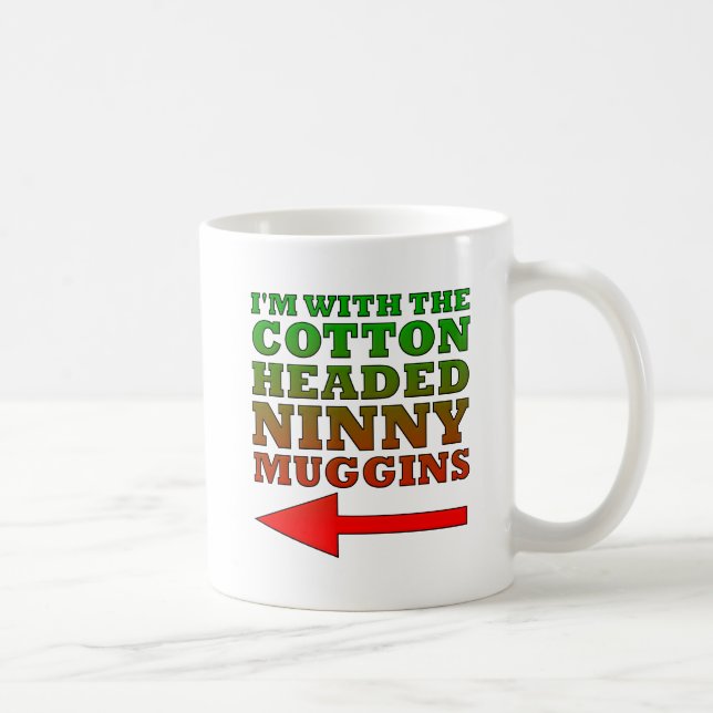 Cotton Heawn Ninny Muggins Funny Mug Kaffemugg (Höger)