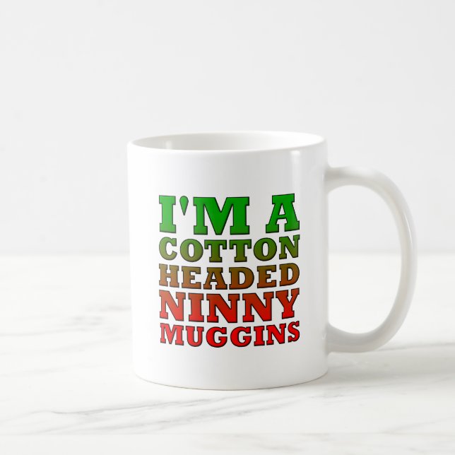 Cotton Heawn Ninny Muggins Funny Mug Kaffemugg (Höger)