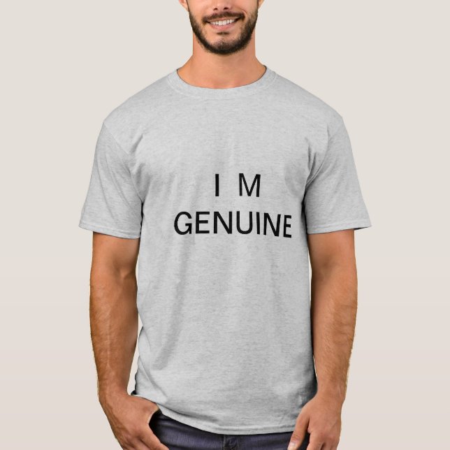 Cotton manar Bekabekväm skjorta T Shirt (Framsida)