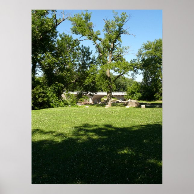 Cottonwood Falls Kansas Poster (Framsidan)