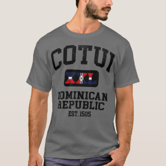 Cotui Dominikanska republiken XXL Athletic design T Shirt
