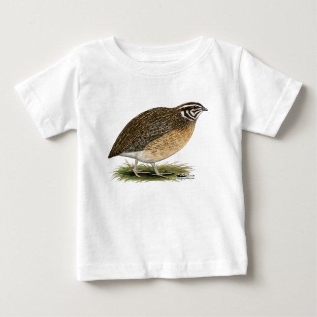 Coturnix Pharaoh Quail T-shirt (Framsida)