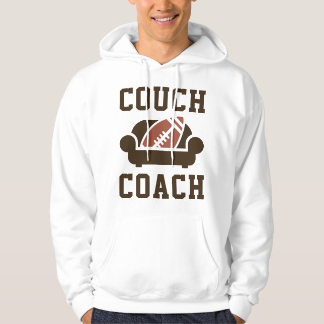 Couch Coach Hoodie (Framsida)