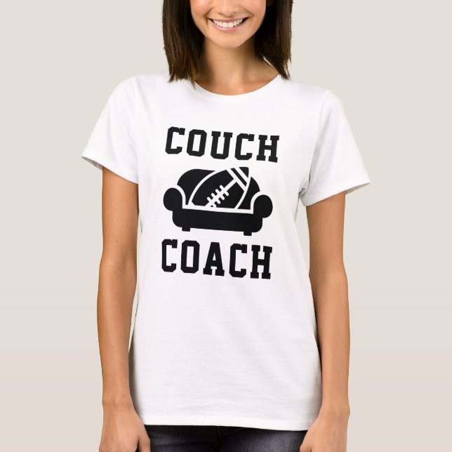 Couch Coach T Shirt (Framsida)