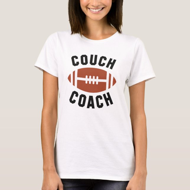 Couch Coach T Shirt (Framsida)