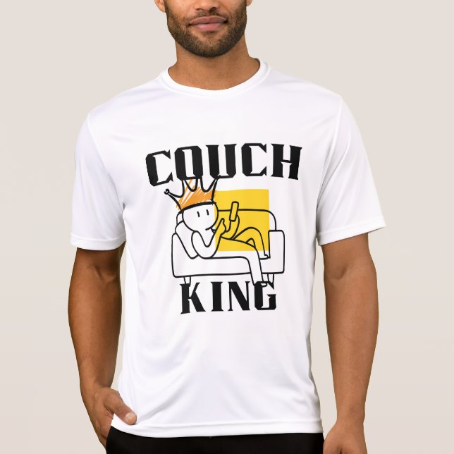 Couch King T-Shirt (Framsida)