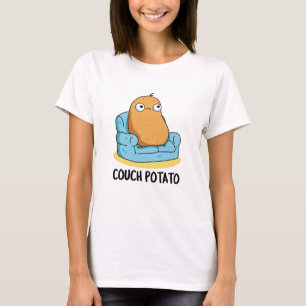 Couch Potato Funny Potato Pun T Shirt