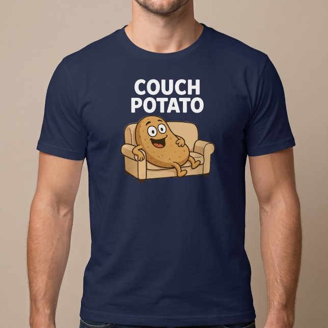 Couch Potato Latmaskin T Shirt (Skapare uppladdad)