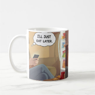 Couch Potato & Snacks – Funny Relatable Mug Kaffemugg